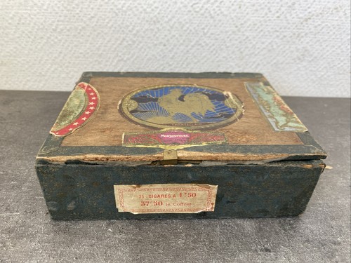 Ancienne boîte bois - boîte,