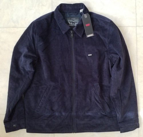 Veste velours levi marine - velours,