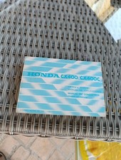 vintage manuel du Conducteur moto Honda Cx 400 Cx 400c