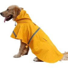 Imperméable Chien Jaune