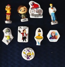 LOT 9 feves ceramique/porcelaine J.O. Jeux Olympiques JO 2024 Paris