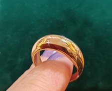 Bague jonc or jaune 18 carats
