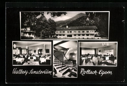 Carte postale rottach - carte, rottach-egern