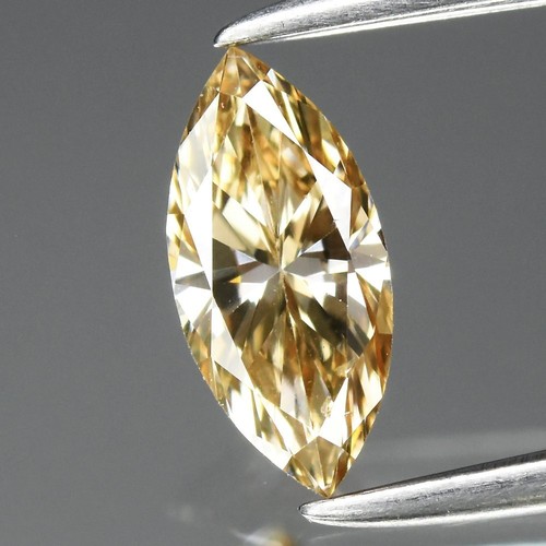 Diamant jaune champagne de - jaune,