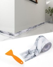 Frise Murale Autocollante en PVC Décoratif Moulure Murale Adhésif Bordure Pap...