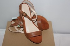 BENETTON - Sandales à talons compensés  Camel Taille 40 neuf