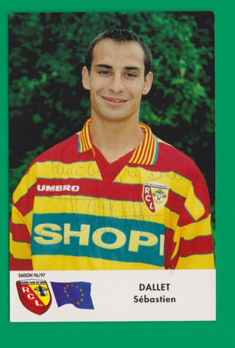 Football carte joueur dallet - carte,
