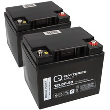 Batterie Plomb 2X 12V 50Ah