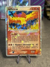 Carte Pokémon Sulfura ex Holo 115/112 EX Rouge Feu Vert Feuille  - FR - TBE