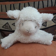 M1/? ? DOUDOU  AVENE PEDIATRIL MOUTON  BLANC  TBE petit doudou 