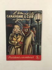 L'homme à la canadienne de cuir - Couverture Brantonne - 1946 - TBE/NEUF