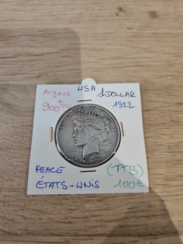 Monnaie dollar argent - 1,