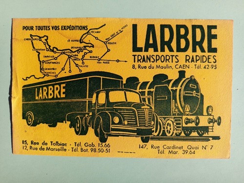 Buvard larbre transports - buvard,