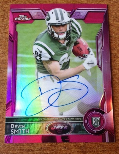 2015 topps chrome devin smith - chrome,