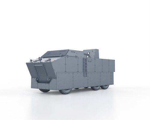 Wwii british armored - armored, truck