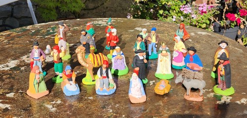 Lot santons certains - 24,