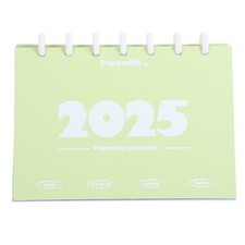  2025 Desk Calendrier Planificateur Table Bureau Académique Esthétique