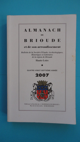 Almanach brioude 2007 haute - de,