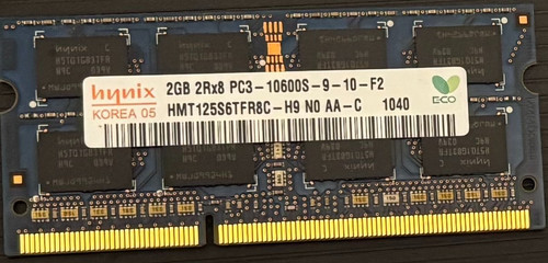 Hynix 2gb ddr3 1333 - 2gb, so-dimm