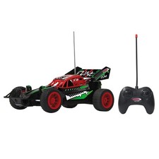 [410033] Jamara Véhicule radiocommandé Flint Buggy 1:14 27MHz rouge vert