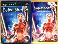 SUMMONER 2 - BOÎTE VIDE + NOTICE SONY PS2 PAL FRANÇAIS II - Empty Box + Booklet