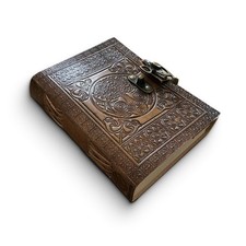 Cuir journal journaux faits - cuir, à