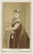 Cdv reutlinger circa 1875 la - reutlinger, 1875.