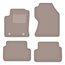 Tapis de sol en velours Beige