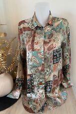 Chemise Zara / Taille M / Satiné / polyester / a boutons / très jolie