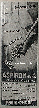 Publicite aspiron balai paris - publicite,