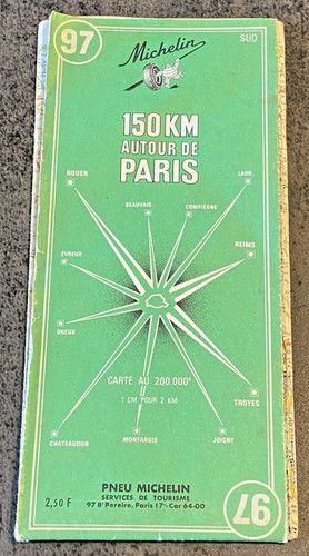 Carte michelin 150 km - michelin,