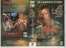 jaquette video(seul sans vhs)-MOSQUITO COAST-C B S-HARRISON FORD
