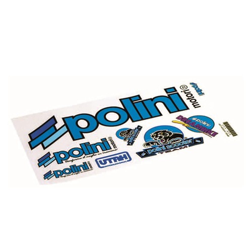 Autocollant marque polini - autocollant,