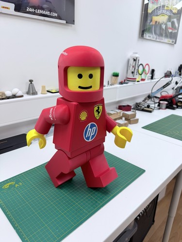 Giant ferrari inspired - giant, lego
