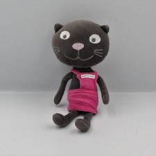 Doudou Chat noir rose Minette Petit DPAM - 24251