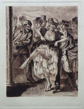 Courbouleix Gravure originale