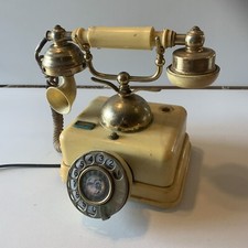 Ancien téléphone japonais vintage Japon table de bureau rotative AM