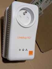 2X CPL Liveplug HD+ Orange 200Mbps