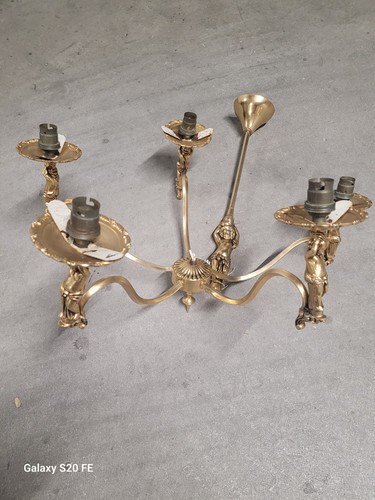 Lustre angelot laiton - en,