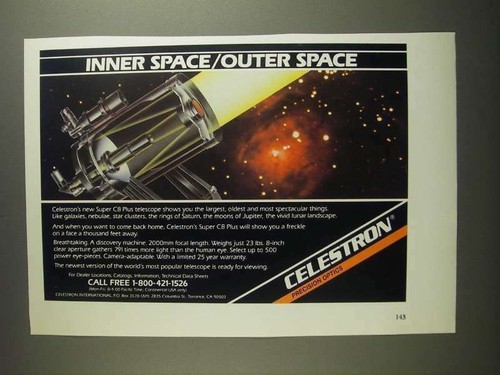 1984 celestron super plus - celestron,
