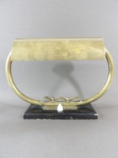 Lampe bureau chevet art déco laiton travail moderniste des années 40