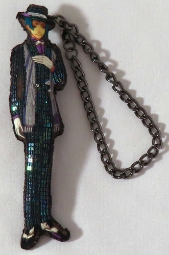 Breloque broderie disney - breloque,
