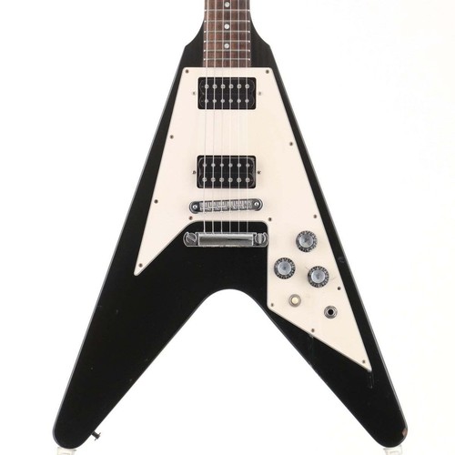 Gibson flying noir avec - flying, v
