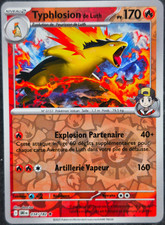 Carte Pokémon Typhlosion de Luth 034/182 Holo REVERSE DRI EV10 FR NEUVE