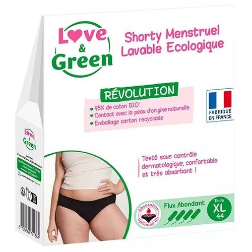 Love green shorty - green,