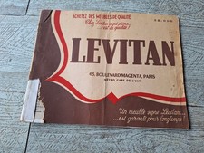 catalogue ancien mobilier lévitan ameublement meubles décoration 1950