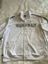 Jordan Air Vintage White Track Jacket XL