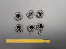 Lot de 6 dessous de pieds de chaise ou table protection de sol anciens