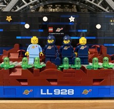 lot de 4 spaces astronaute