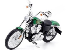 2013 Harley-Davidson XL 1200V soixante-deux ans Metallic Green 1:12 Moreo 32335